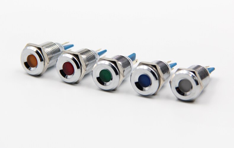 10mm  ݼ   led ȣ ǥ   5 pcs